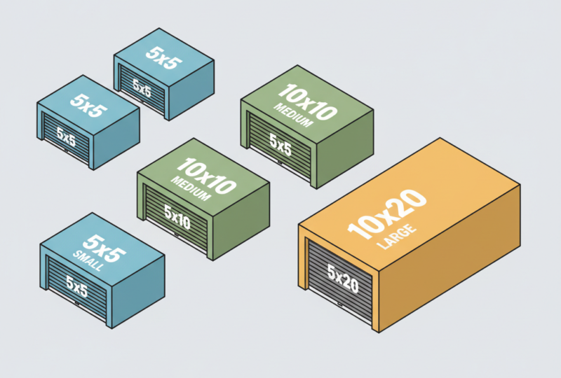 Storage Unit Sizes